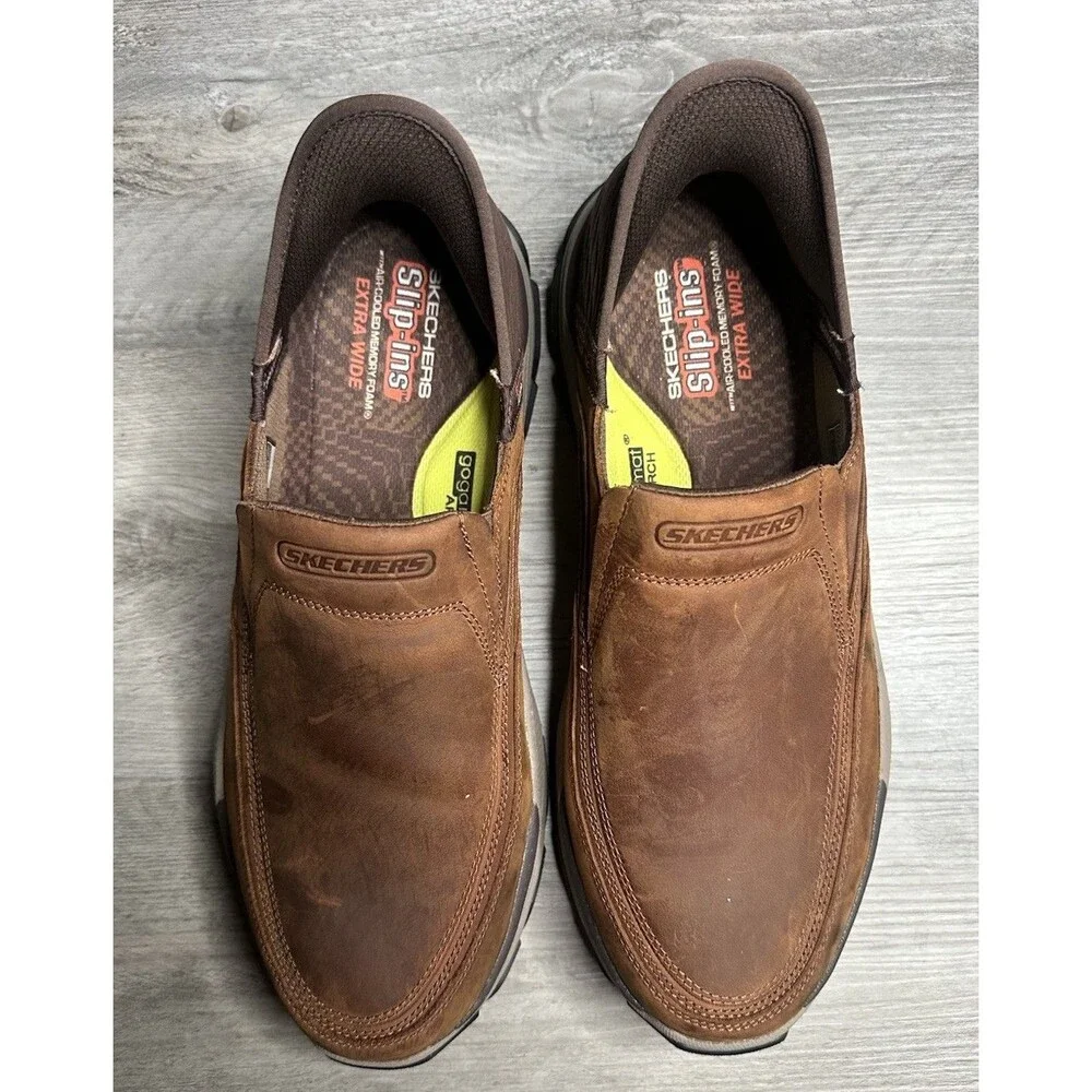 Skechers Men's Skechers Respected Elgin Shoes Casual Moccasin Size 11.5